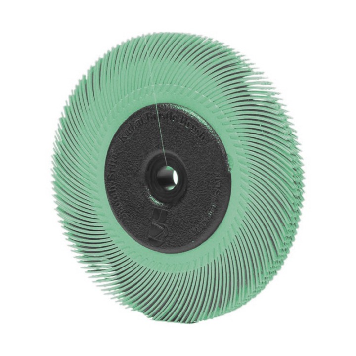 Spazzola radiale 3M Bristle a filo curvo Tipo C Ø150 mm, grana 1 micron