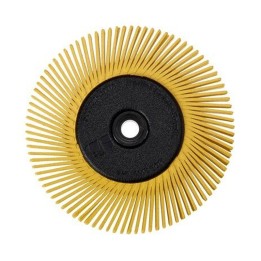 Spazzola radiale 3M Bristle a filo curvo Tipo C Ø200 mm, grana 80