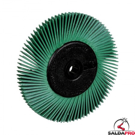 Spazzola radiale 3M Bristle a filo diritto Tipo A Ø150 mm, grana 50