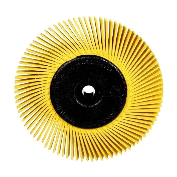 Spazzola radiale 3M Bristle a filo diritto Tipo A Ø150 mm, grana 80