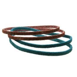 Nastri in tessuto non tessuto SC 9x533mm per finitura, grana 180-280 (10pz)