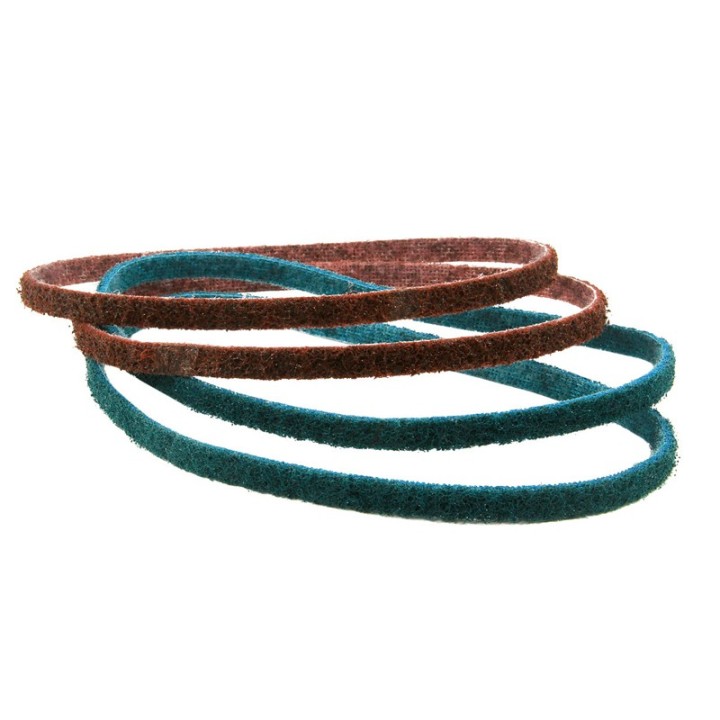 Nastri in tessuto non tessuto SC 9x533mm per finitura, grana 180-280 (10pz)