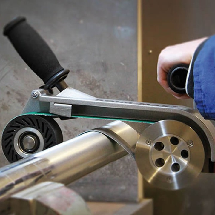Levigatrice PIPE MAX per nastri abrasivi 40x780mm in Kit