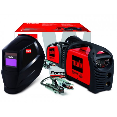 Saldatrice Inverter MMA FORCE 165 230V con maschera TRIBE