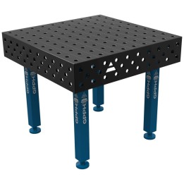 Banco per saldatura SteelPlus GPPH 1x1mt spessore 12mm, fori 16mm