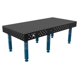 Banco per saldatura SteelPlus GPPH 2,4x1,2mt spessore 12mm, fori 16mm