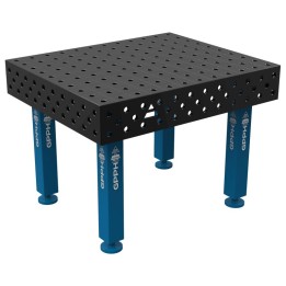 Banco per saldatura SteelMax GPPH 1,2x1mt spessore 15mm, fori 28mm