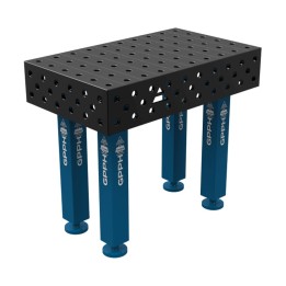 Banco per saldatura SteelMax GPPH 1x0,6mt spessore 15mm, fori 28mm