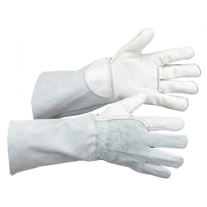 Guanti saldatura professionali Mix Hi Weld in pelle pieno fiore bovino