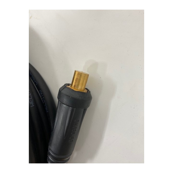 Kit cavi saldatura MMA Saldapro 300A con cavi da 25 MMQ 3+2mt DINSE 35/50