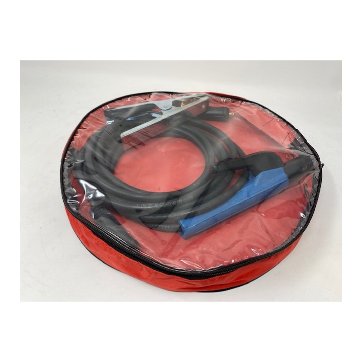 Kit cavi saldatura MMA Saldapro 300A con cavi da 25 MMQ 3+2mt DINSE 35/50