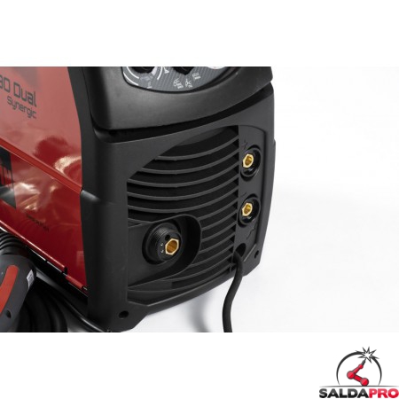 Saldatrice Inverter a filo TECHNOMIG 180 DUAL SYNERGIC EURO 230V