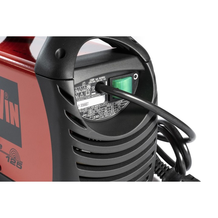 Saldatrice Inverter MMA FORCE 125 230V con valigetta e accessori