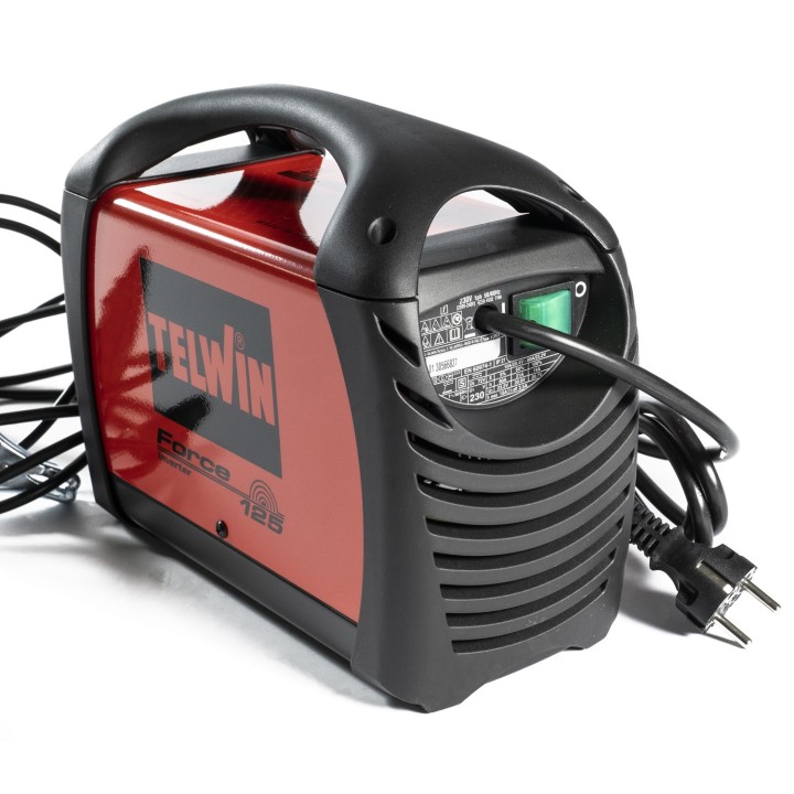 Saldatrice Inverter MMA FORCE 125 230V con valigetta e accessori