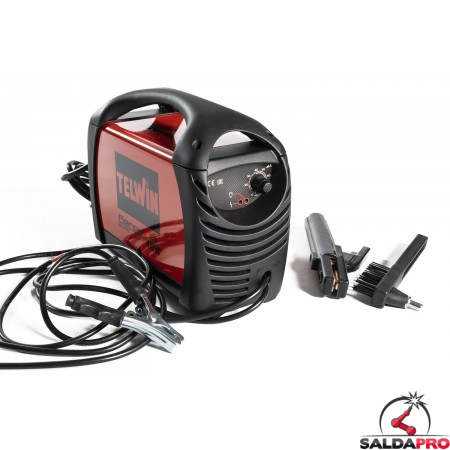 Saldatrice Inverter MMA FORCE 125 230V con valigetta e accessori