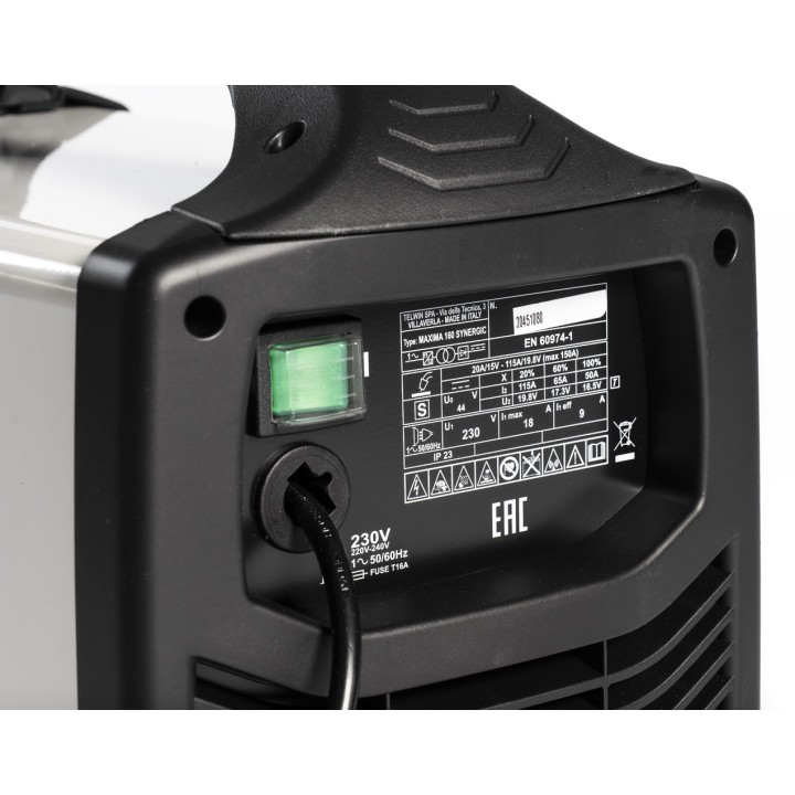Quadro di controllo posteriore Saldatrice inverter Telwin Maxima 160 Synergic 230V