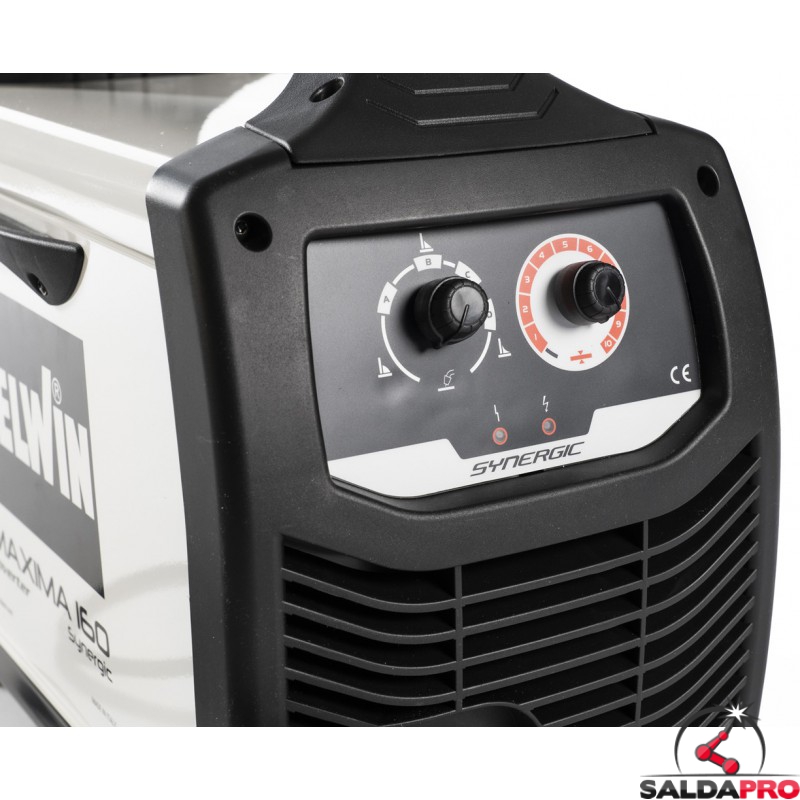 Saldatrice Inverter A Filo MIG MAG Multiprocesso 170A Maxima 200 Telwin Multiprocesso Mig Mag Tig Dc Lift Regolazione Sinergica Saldatura Mma