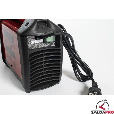 Dettaglio quadro posteriore Saldatrice Inverter MMA e TIG TECNICA 188 MPGE