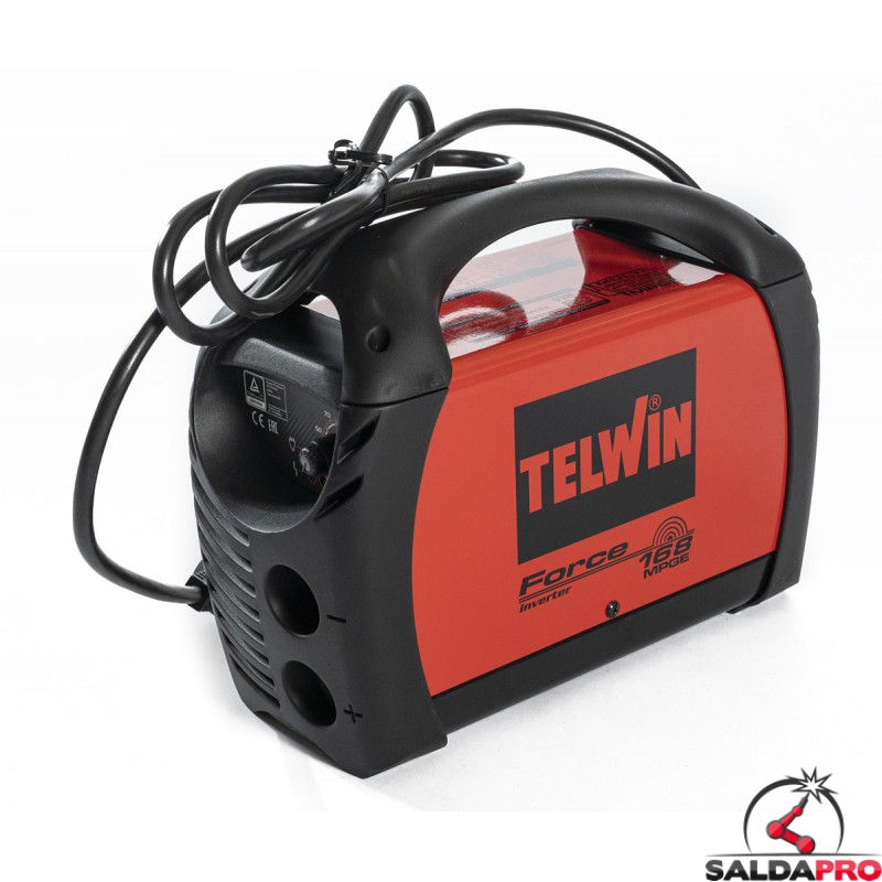Telwin Force 168 MPGE Inverter-Schweißgerät – 230V, 50-60Hz, Einphasig, Für MMA-Schweißen