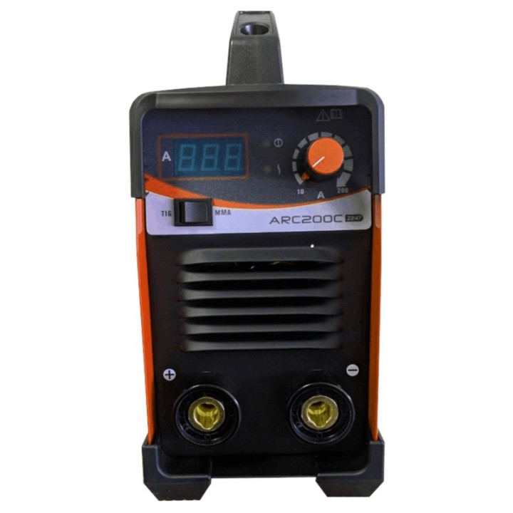 vista frontale saldatrice ad elettrodo MMA Jasic ARC PRO 200 C