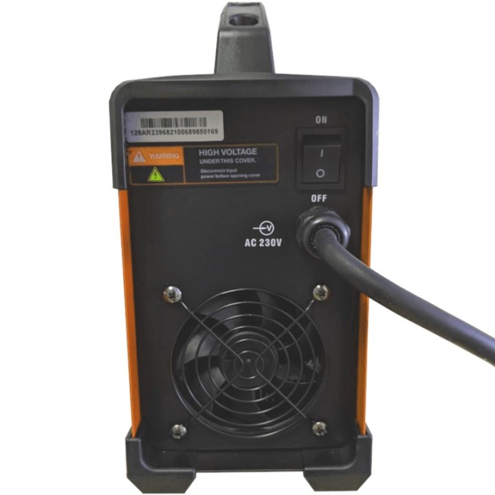 vista posteriore saldatrice ad elettrodo MMA Jasic ARC PRO 200 C