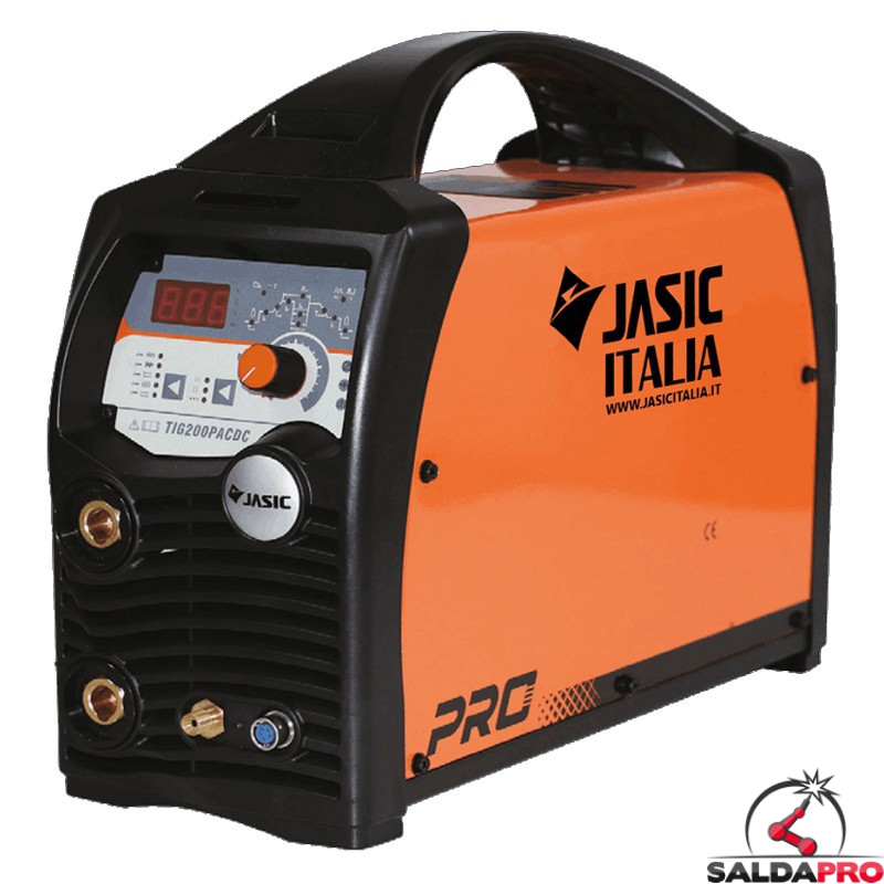 saldatrice TIG AC/DC 200P Jasic innesco HF con funzione pulsato