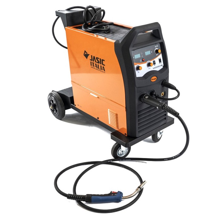 Saldatrice a filo multiprocesso Pulsata MIG250 sinergica 230V Jasic
