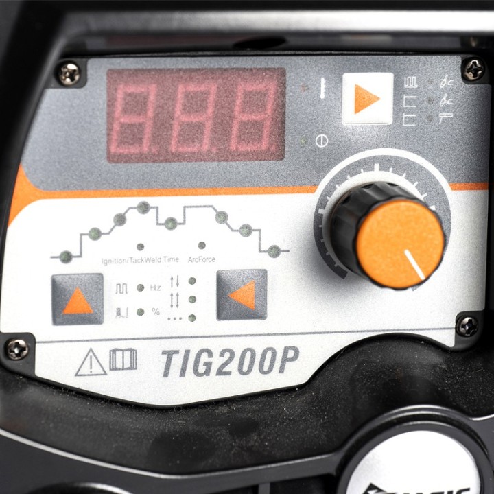 Saldatrice TIG DC 200P Jasic con funzione pulsato, 10-200A 230V