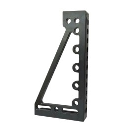Squadra di battuta 325x75x600mm sinistra per tavoli saldatura fori 28mm