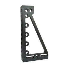Squadra di battuta 325x75x600mm destra per tavoli saldatura fori 28mm