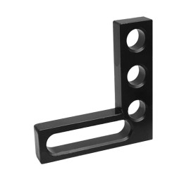 Squadra piana 175x175mm per tavoli saldatura, spessore 25mm per tavoli fori 28mm