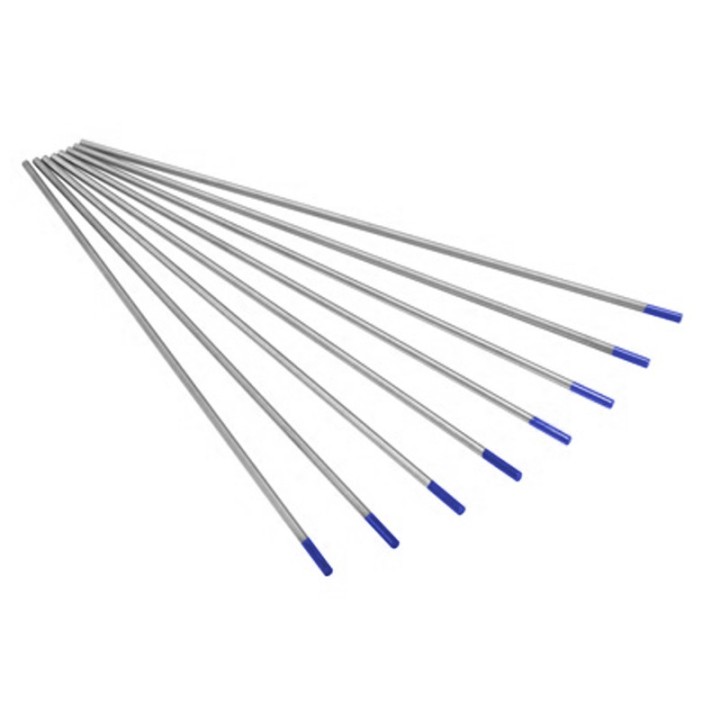 Elettrodi tungsteno lantanio 2.0% WL20 Ø1-4,8mm L175mm saldatura TIG (10 pz)