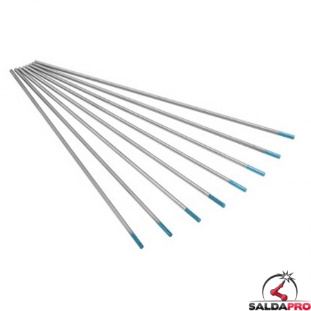 Elettrodi tungsteno terre rare WTR20 Ø1-4,8mm L175mm saldatura TIG (10 pz) Elettrodi tungsteno terre rare WTR20 Ø1-4,8mm L175mm saldatura TIG (10 pz)