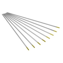 Elettrodi tungsteno lantanio 1.50% WL15 Ø1-4,8mm L175mm saldatura TIG (10 pz)
