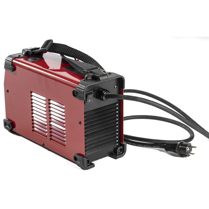 Dettaglio attacchi posteriori e maniglia per traasporto Saldatrice Invertec 150S Lincoln Electric