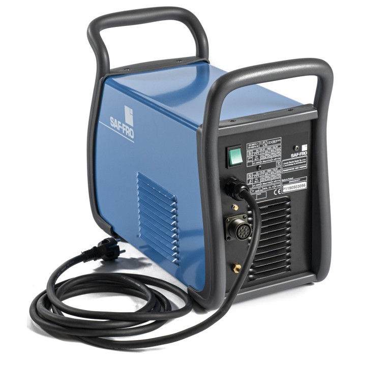 Dettaglio attacchi posteriori Saldatrice a inverter Prestotig 180 Force Saf-Fro