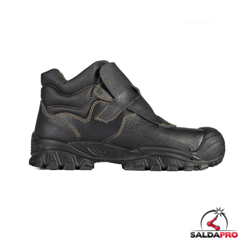 Scarpe antinfortunistiche per saldatore Cofra Tago S3 SRC in pelle (num  39-47)