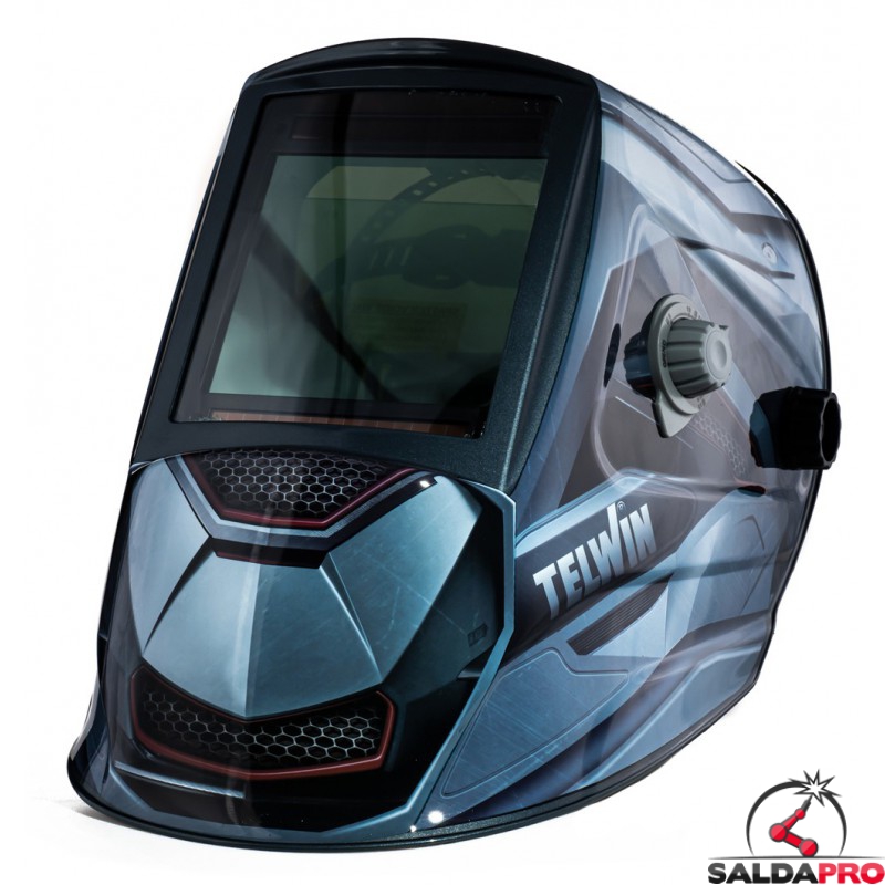 Maschera da saldatura Vantage Grey XXL DIN 5-13 Telwin