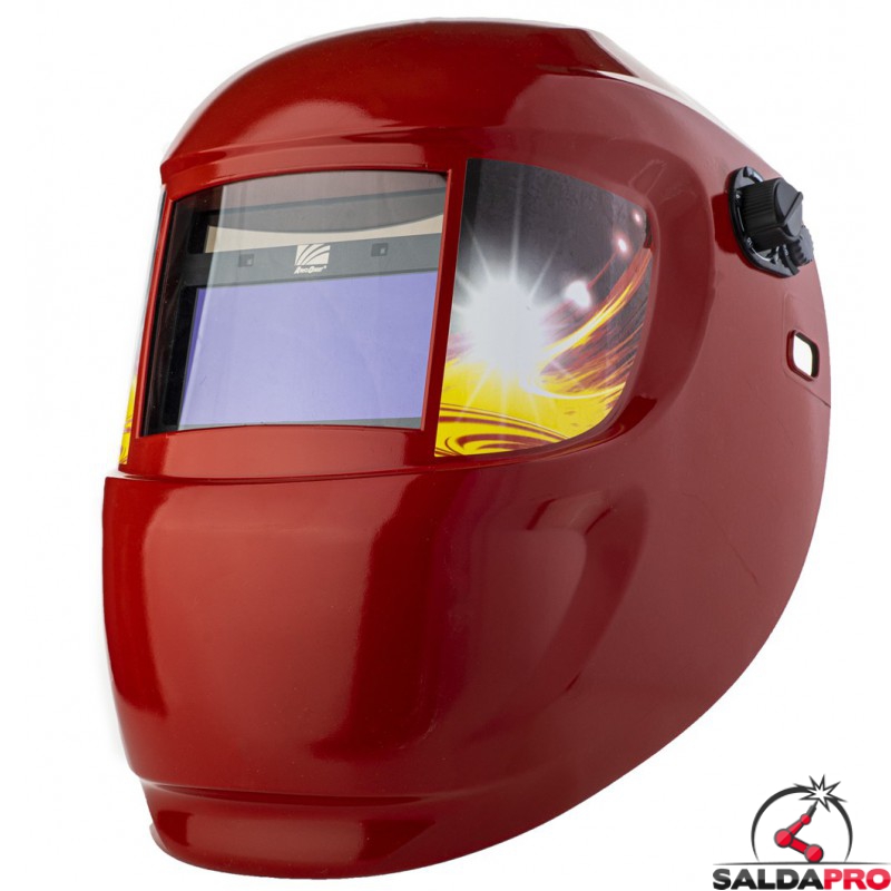 Maschera per saldatura Fire Tig 110x90mm