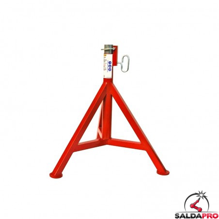 2 Cavalletti Di Sostegno Herrselsam 3T - Altezza Regolabile 285-430 Mm, Per Auto, Caravan E Camper - Foto 11