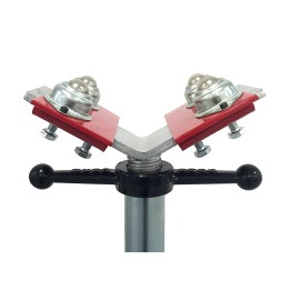 Testa a sfera per cavalletto Tri Tag-Pipe, tubazioni 1-12"