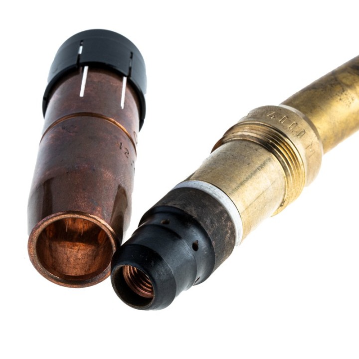 punta Corpo torcia Fronius Multilock AW5000/AL4000 15° saldatura MIG/MAG