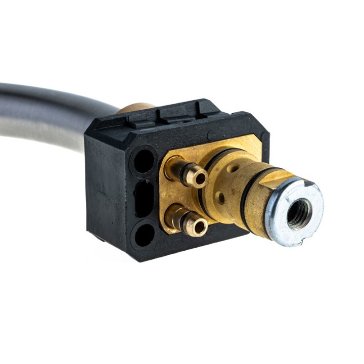 attacco Corpo torcia lancia Abicor Binzel WH455 45° SPECIALE BM saldatura MIG/MAG