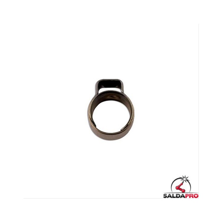 Fascetta stringitubo pinzabile per tubo gas con anello interno d.7mm (10pz)
