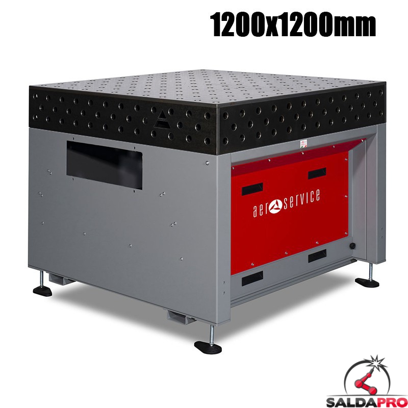 Banco per saldatura SteelMax GPPH 1,2x1,2mt con modulo aspirante AerBoxSystem Banco per saldatura SteelMax GPPH 1,2x1,2mt con modulo aspirante AerBoxSystem