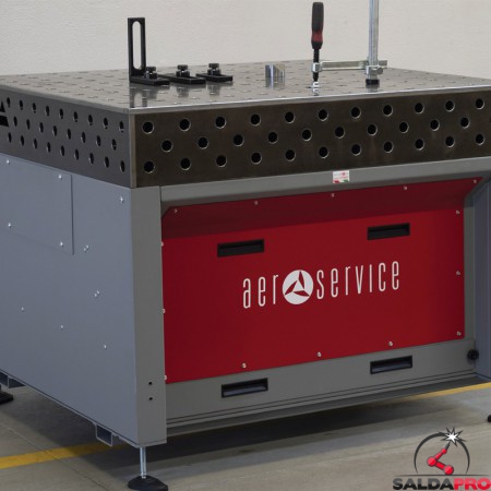 dettaglio Banco per saldatura SteelMax GPPH  con aspiratore AerBoxSystem