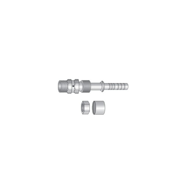 Corpo torcia completa connettore w/nut