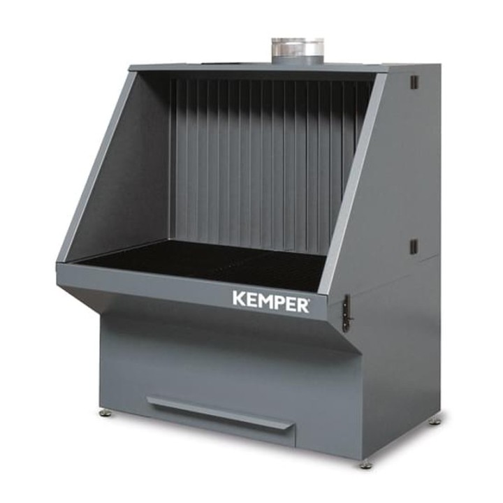 Banco aspirante GrindingTable KEMPER® per molatura 1360x1060x1700mm
