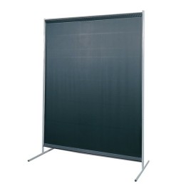 Parete protettiva per saldatura Kemper con tenda verde scuro 1450x1900 mm