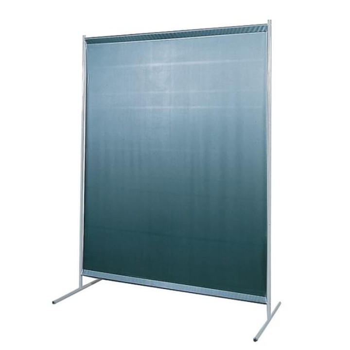 Parete protettiva per saldatura Kemper con tenda verde chiaro 1450x1900 mm